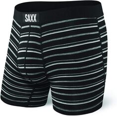 Трусы-боксеры Vibe Super Soft Boxer SAXX UNDERWEAR, цвет Black Coast Stripe