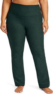 Тренировочные брюки больших размеров с высокой талией Beyond Yoga, цвет Midnight Green Heather