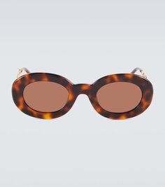 Солнцезащитные очки les lunettes pralu Jacquemus, коричневый