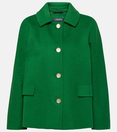 Шерстяная куртка sogni &apos;S Max Mara, зеленый