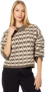 Укороченный пуловер Aldridge Madewell, цвет Heather Otter