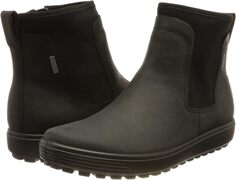 Ботильоны Soft 7 Tred GORE-TEX Waterproof Chelsea ECCO, цвет Black Oiled Nubuck