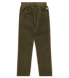 Хлопковые брюки Il Gufo, зеленый