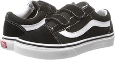 Кроссовки Old Skool V Vans, цвет Black/True White