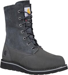 Зимние ботинки WP 8&quot; Ins. Wedge Fold Down Winter Boot Carhartt, цвет Dark Grey Nubuck