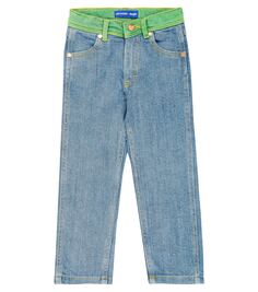 Прямые джинсы wrangler с логотипом x Mini Rodini, синий