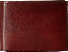 Коллекция Old Leather — кошелек Continental ID Bosca, цвет Dark Brown Leather