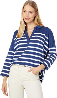 Полосатая футболка Делюкс Vineyard Vines, цвет Stripe/Blue/White