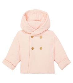 Стеганая куртка из хлопчатобумажной марли Il Gufo, розовый
