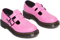 Лоферы 8065 Mary Jane Dr. Martens, цвет Thrift Pink