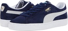 Кроссовки Suede Classic XXI PUMA, цвет Peacoat/Puma White