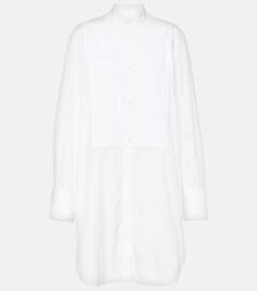 Рубашка из хлопка с оборками Isabel Marant, белый
