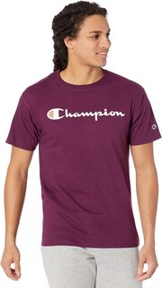 Классическая футболка с рисунком Champion, цвет Plum Port