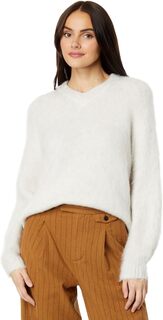Пуловер Ralph с V-образным вырезом и начесом Madewell, цвет Heather Graphite