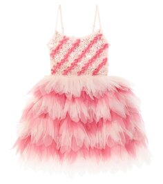 Платье baby chi chi с пайетками Tutu Du Monde, розовый
