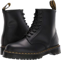 Ботинки на шнуровке 1460 Bex Smooth Leather Lace Up Boots Dr. Martens, цвет Black Smooth