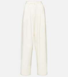 Широкие брюки eleanor white label Proenza Schouler, белый