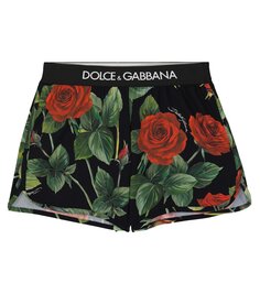 Плавки-шорты с логотипом Dolce&amp;Gabbana Kids, розовый