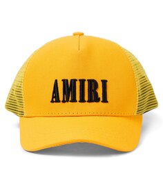 Бейсболка с логотипом Amiri Kids, желтый