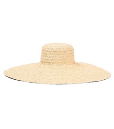 Солнцезащитная шляпа caiba из рафии Bonpoint, бежевый