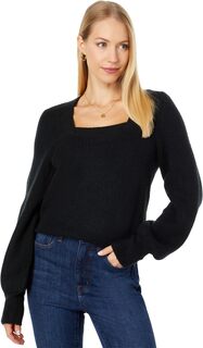 Пуловер Melwood с квадратным вырезом из самой уютной пряжи Madewell, цвет True Black