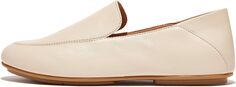 Балетки Allegro Crush-Back Leather Loafers FitFlop, цвет Stone Beige