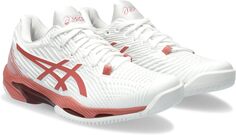 Кроссовки Solution Speed FF 2 Tennis Shoe ASICS, цвет White/Light Garnet