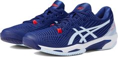 Кроссовки Solution Speed FF 2 Tennis Shoe ASICS, цвет Dive Blue/Soft Sky