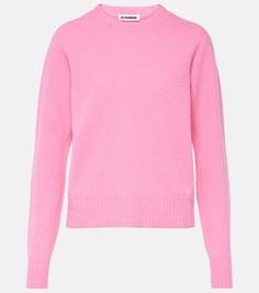 Шерстяной свитер Jil Sander, розовый