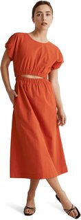 Платье Morgan Modular Dress Set Madewell, цвет Roasted Squash