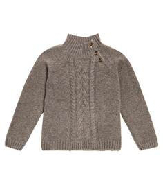 Кашемировый свитер tyoto Bonpoint, коричневый