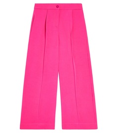 Широкие брюки из джерси Stella Mccartney Kids, розовый