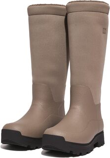 Резиновые сапоги Wonderwelly ATB Fleece-Lined Roll-Down Rain Boots FitFlop, цвет Minky Grey