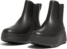Ботинки Челси F-Mode Waterproof Leather Flatform Chelsea Boots FitFlop, цвет All Black