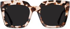 Солнцезащитные очки Vine 54 RAEN Optics, цвет Coral Tortoise/Dark Smoke