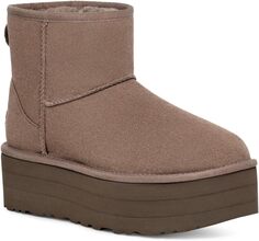 Сапоги Classic Mini Platform UGG, цвет Smoke Plume