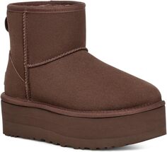 Сапоги Classic Mini Platform UGG, цвет Burnt Cedar