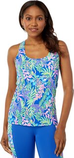 Мина Бюстгальтер-майка UPF 50+ Lilly Pulitzer, цвет Borealis Blue How You Like Me Prowl