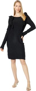 Платье-свитер Ruth с пайетками Lilly Pulitzer, черный металлик