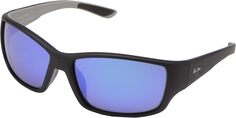 Солнцезащитные очки Local Kine Maui Jim, цвет Soft Black/Sea Blue/Grey/Blue Hawaii