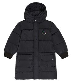 Пуховик Stella Mccartney Kids, черный