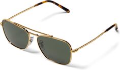 Солнцезащитные очки 58 mm 0RB3636 New Caravan Ray-Ban, цвет Legend Gold/Green