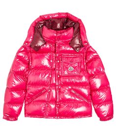 Детский пуховик moncler karakorum с рипстопом Moncler Enfant, синий