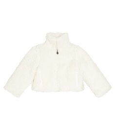 Куртка из искусственного меха Stella Mccartney Kids, белый