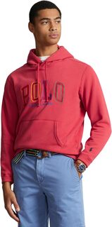 Худи с флисовым логотипом RL Polo Ralph Lauren, цвет Post Red