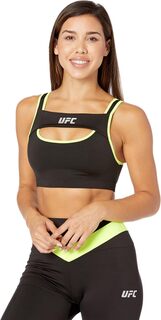 Многослойный спортивный бюстгальтер UFC, цвет Black/Yellow