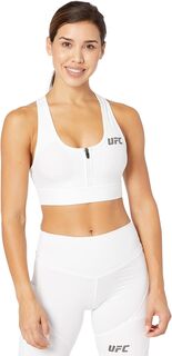 Спортивный бюстгальтер Core на молнии спереди UFC, белый
