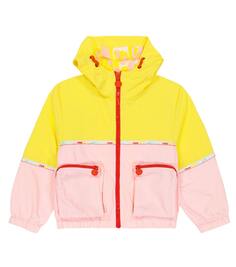 Дождевик с логотипом Stella Mccartney Kids, розовый