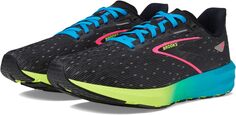 Кроссовки Launch 10 Brooks, цвет Black/Nightlife/Blue