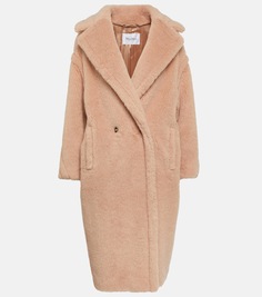 Пальто tedgirl из шерсти альпаки Max Mara, бежевый